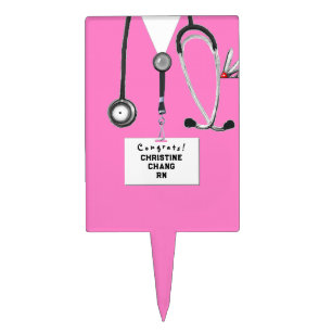 Nursing School Graduation Cake Topper