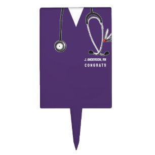 Nursing School Graduation Cake Topper