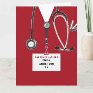 Nursing School Graduation Card