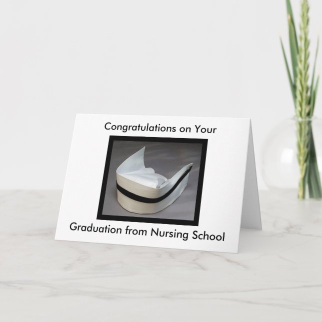 Nursing School Graduation Card (Front)
