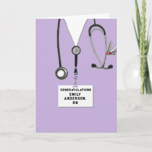 Nursing School Graduation Card