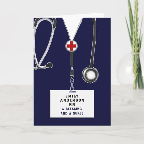 Nursing School Graduation Card