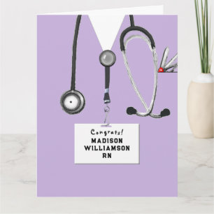 Nursing School Graduation Card