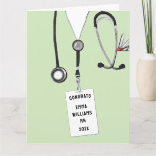 Nursing School Graduation Card