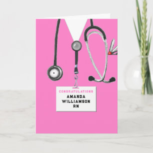 Nursing School Graduation Card