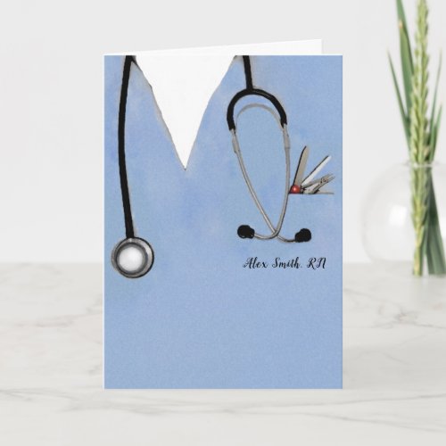 Nursing School Graduation Card