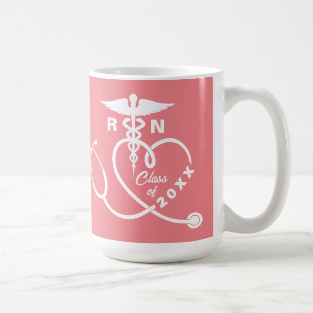 Nursing School Graduation Coffee Mug (Right)