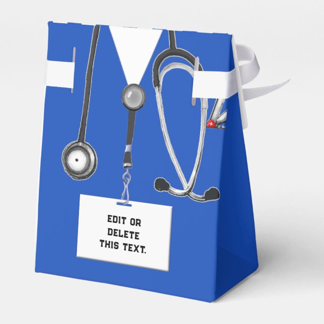 Nursing School Graduation Favor Boxes (Back Side)