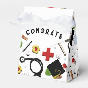 Nursing School Graduation Favor Boxes