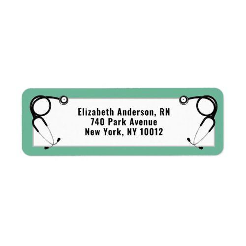 Nursing School Graduation Label