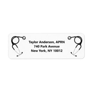 Nursing School Graduation Label