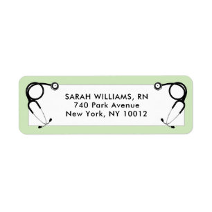 Nursing School Graduation Label