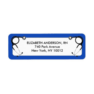 Nursing School Graduation Label