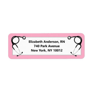 Nursing School Graduation Label