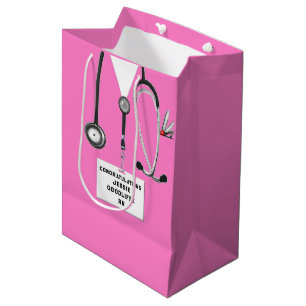 Nursing School Graduation Medium Gift Bag