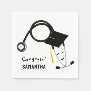 Nursing School Graduation Napkins