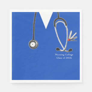 Nursing School Graduation Napkins