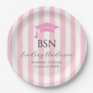 Nursing School Graduation  Paper Plates