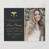 Nursing school graduation party Invitation card | Zazzle