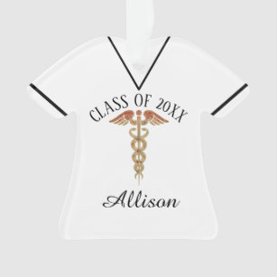 Nursing School Graduation Personalized Ornament