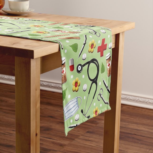 Nursing School Graduation Short Table Runner (In Situ)