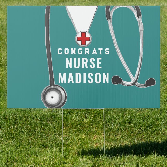 Nursing School Graduation Sign (Insitu)