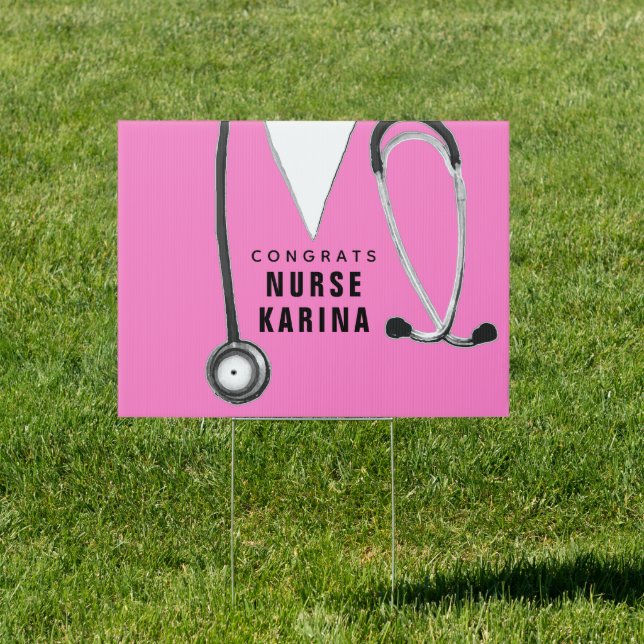 Nursing School Graduation Sign (Insitu)