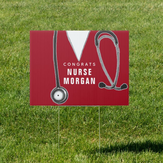 Nursing School Graduation Sign (Insitu)