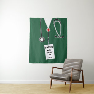 Nursing School Graduation Tapestry