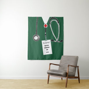 Nursing School Graduation Tapestry