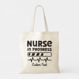 Nursing School In Progress Future Nurse RN Gifts Tote Bag