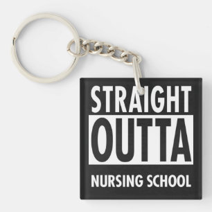 Nursing School  Keychain