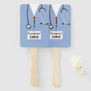 Nursing School or Medical School Graduation Hand Fan