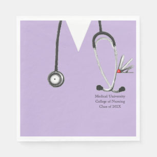 Nursing School Party Napkins