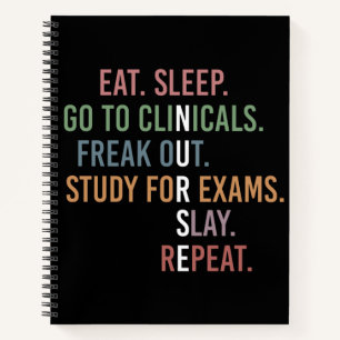 Nursing School student Future Nurse RN Gifts Notebook