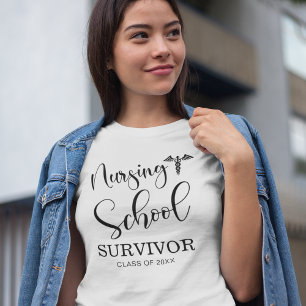 Nursing School Survivor Class of 2026 T-Shirt