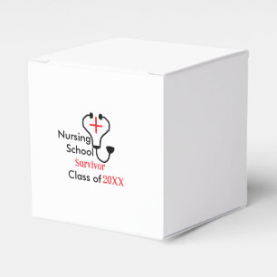 Nursing School survivor class of 20XX medical nurs Favor Boxes