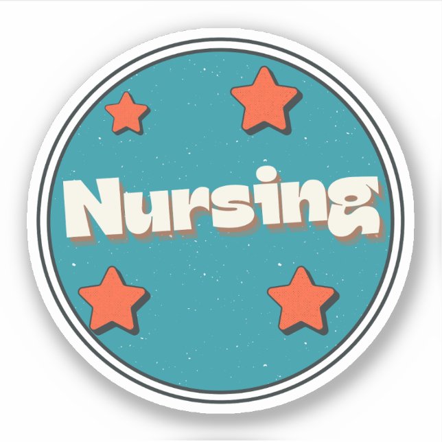 Nursing Sticker (Front)