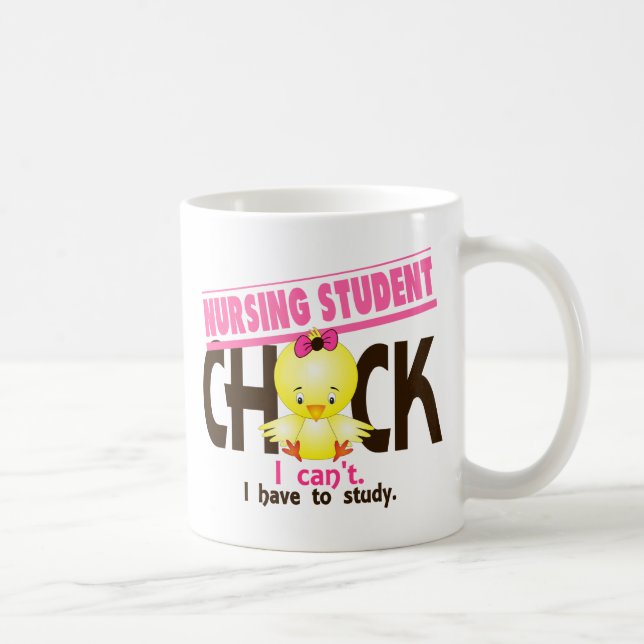Nursing Student Chick 1 Coffee Mug (Right)
