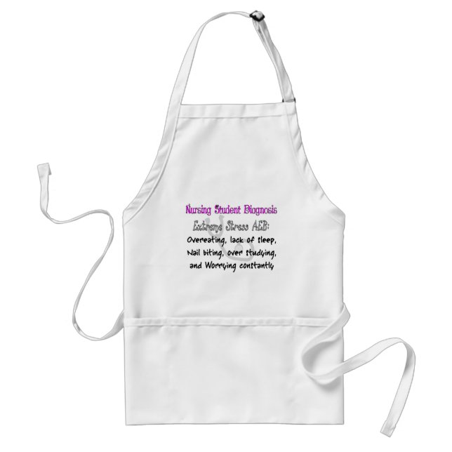 Nursing Student Dx: T-Shirts & Gifts Hilarious! Adult Apron (Front)