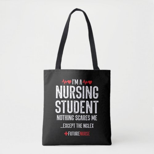 Nursing Student Gift _ NCLEX Prep _ Future Nurse Tote Bag