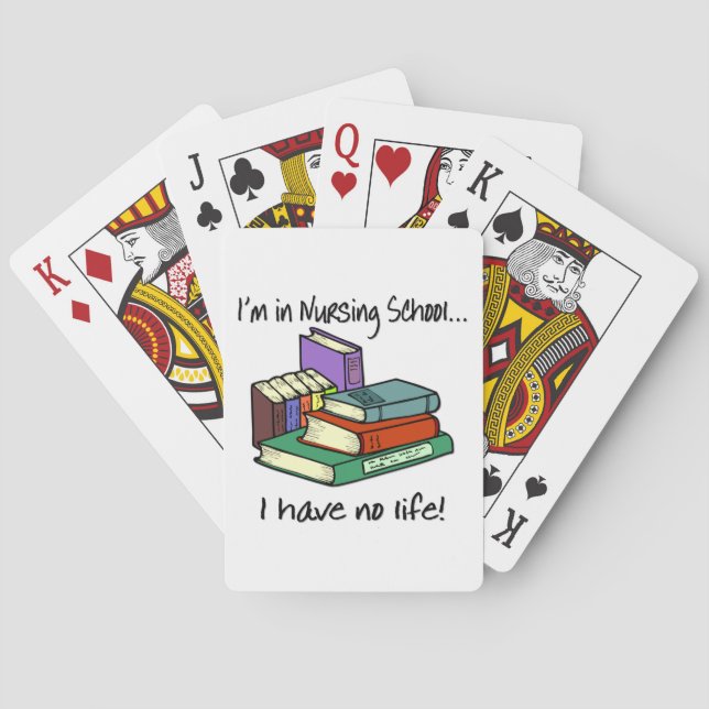 Nursing Student Poker Cards (Back)