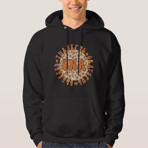 Nursing Thankful Certified Nursing Assistant Thank Hoodie