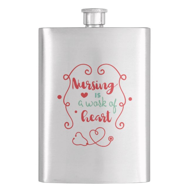 Nursing Work Flask (Front)