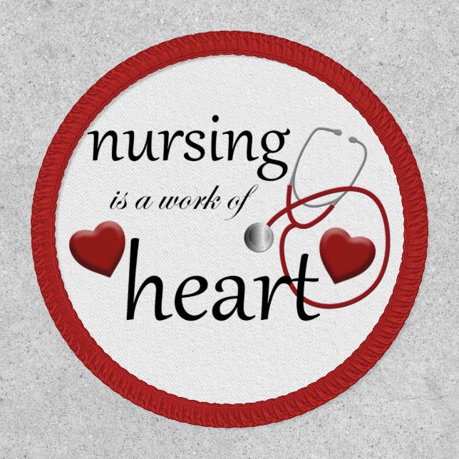 Nursing Work of Heart Nurse Patch (Front)