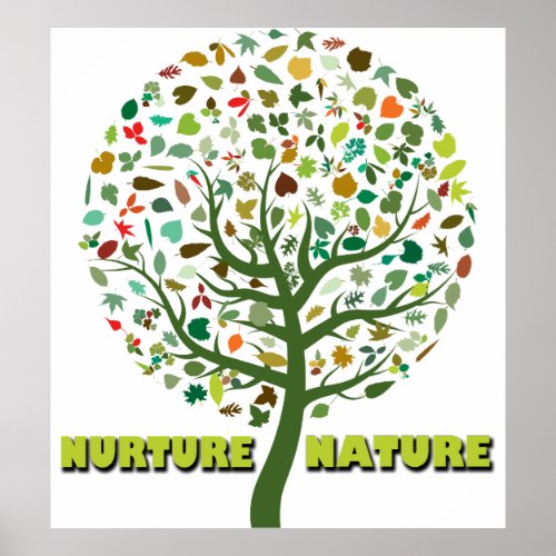 Nurture Nature Poster