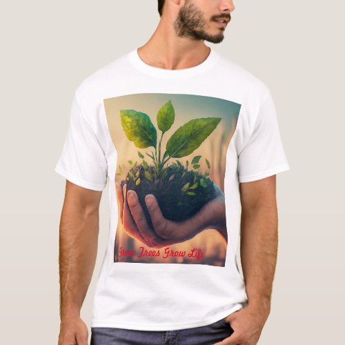 Nurture the future Plant love  T_Shirt
