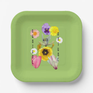 Nurture with Nature  Paper Plates