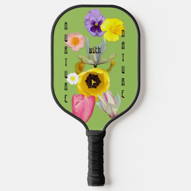 Nurture with Nature Pickleball Paddle (Front)