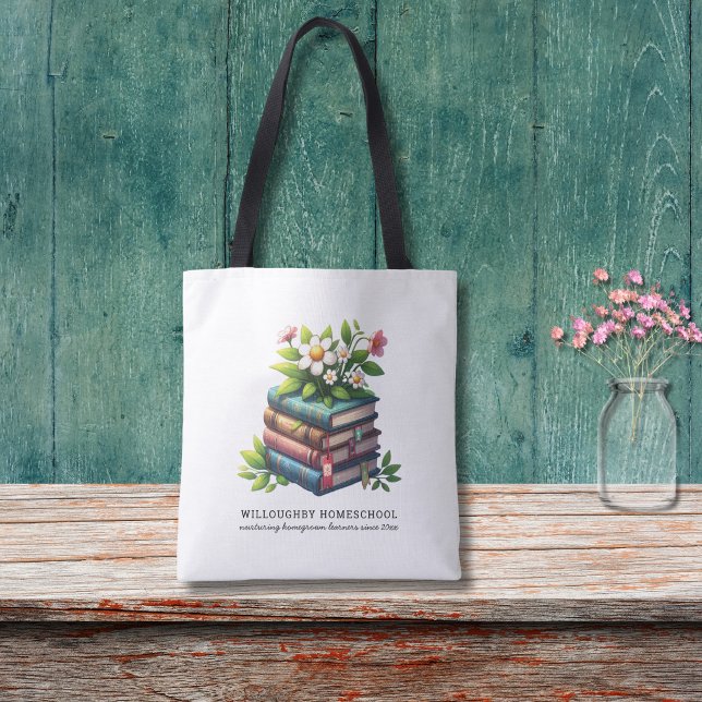 Nurturing Homegrown Learners Homeschool  Tote Bag (Creator Uploaded)